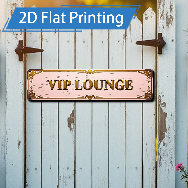 Home Bar Lounge - 2D plat - Vintage roze VIP