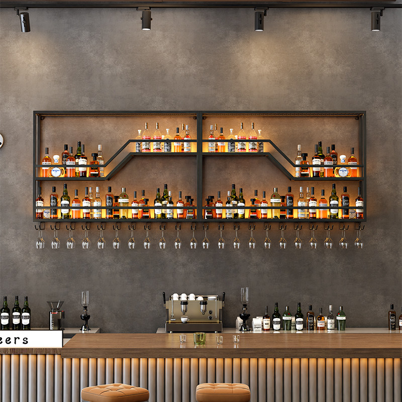 Home Bar Lounge - Bartender Designer Bar Kastaccessoires Modern Commercieel