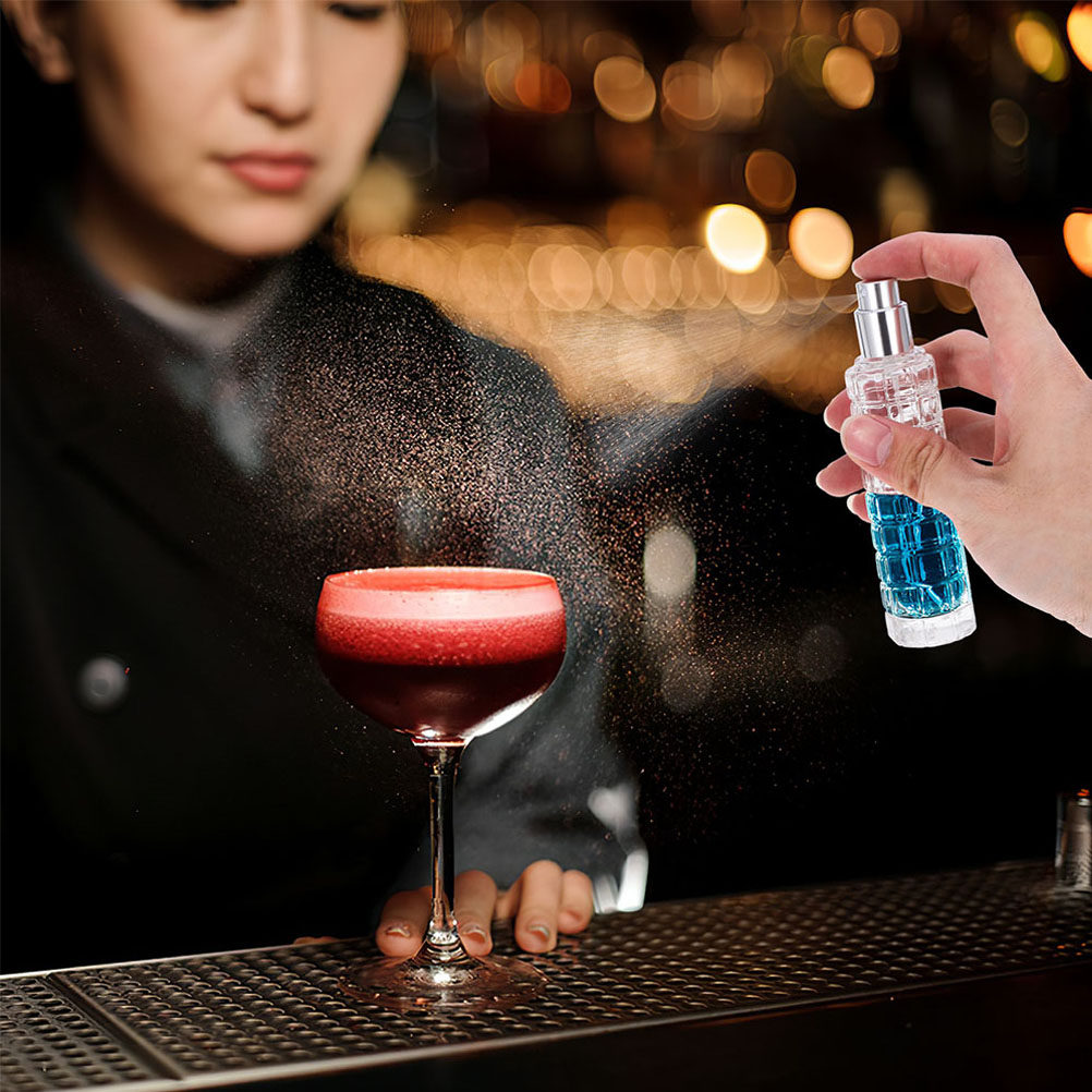 Bitters Bottle Set - 2 stuks navulbare bitterspuitflesjes, kristalglazen vernevelaar