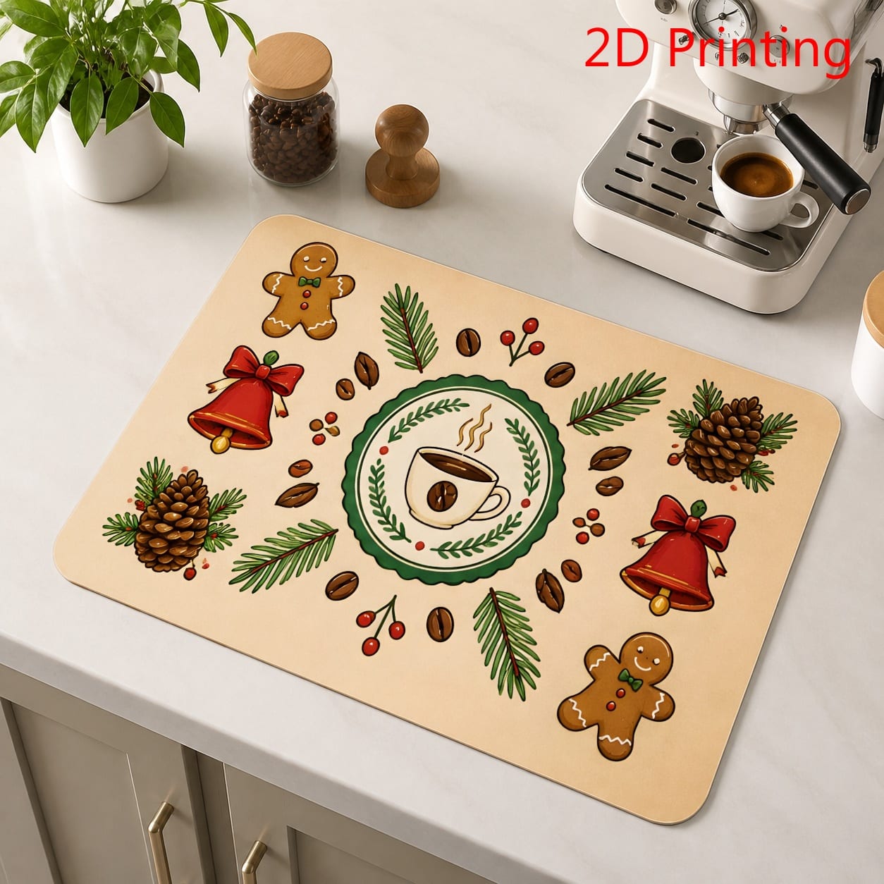 Gezellige kerst koffiebar afdr - Bar Mat Rubber recensie en prijs