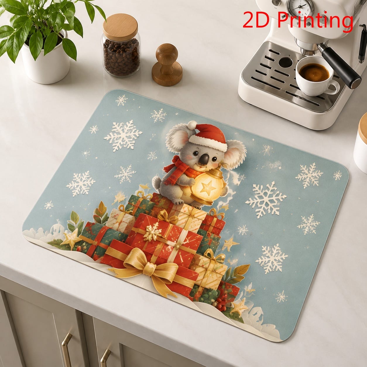 Gezellige kerst koffiebar afdr - Bar Mat Rubber recensie en prijs