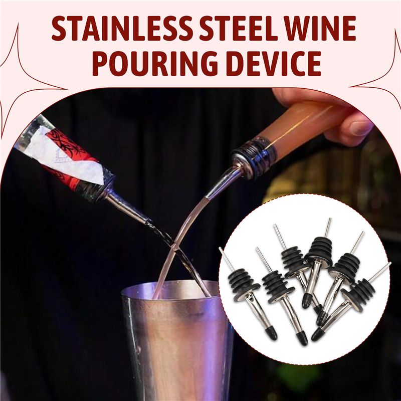 OLTRE – 6 stuks roestvrijstale - Speed Pourer Cap recensie en prijs