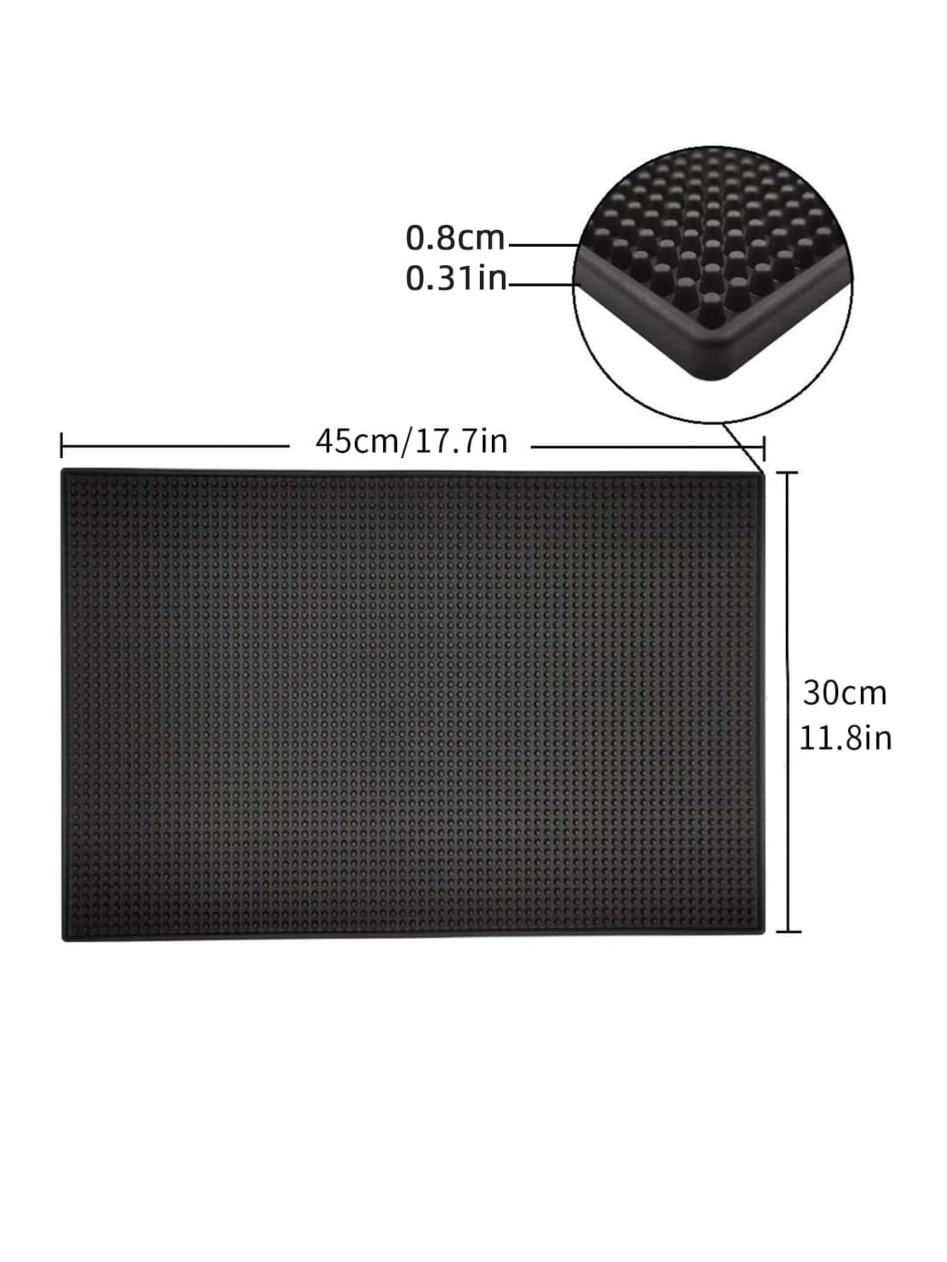 Leeseph barmat, rubberen afwas - Bar Mat Rubber recensie en prijs
