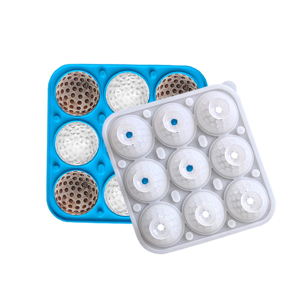 Golfbal met 9 holtes en deksel - Ice Mold Sphere recensie en prijs