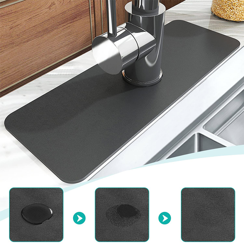 Verbeterde Diatomeeënaarde Goo - Bar Mat Rubber recensie en prijs