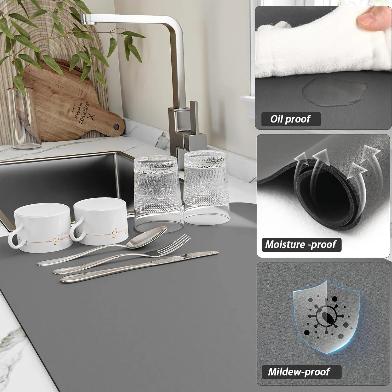 Fruitmat Absorberende schoteld - Bar Mat Rubber recensie en prijs